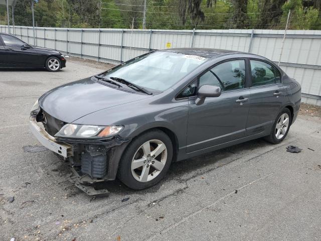 19XFA1F62BE007051 - 2011 HONDA CIVIC LX-S Մոխրագույն լուսանկար 1