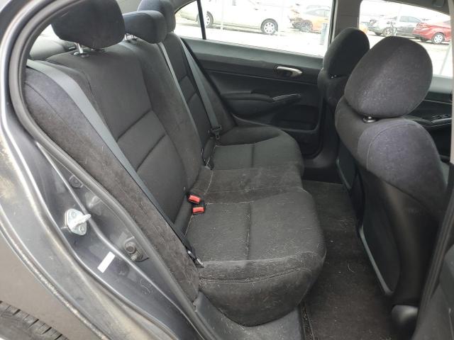 19XFA1F62BE007051 - 2011 HONDA CIVIC LX-S Մոխրագույն լուսանկար 10