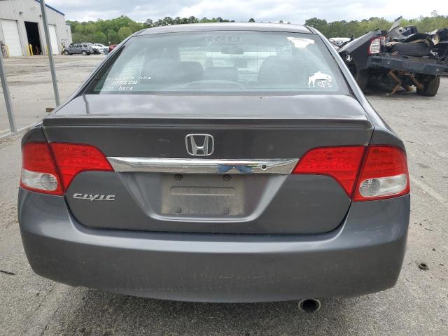 19XFA1F62BE007051 - 2011 HONDA CIVIC LX-S Մոխրագույն լուսանկար 6