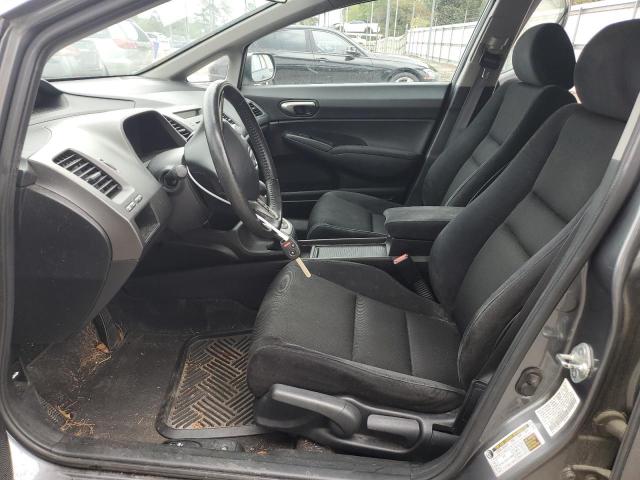 19XFA1F62BE007051 - 2011 HONDA CIVIC LX-S Մոխրագույն լուսանկար 7