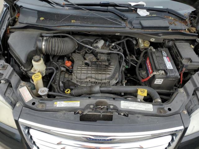 2A4RR8DG7BR694918 - 2011 CHRYSLER TOWN & COU TOURING L BLACK photo 11