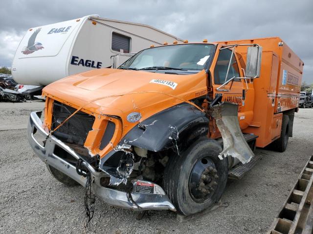 3FRNX7FC5FV019240 - 2015 FORD F750 SUPER DUTY ORANGE photo 2