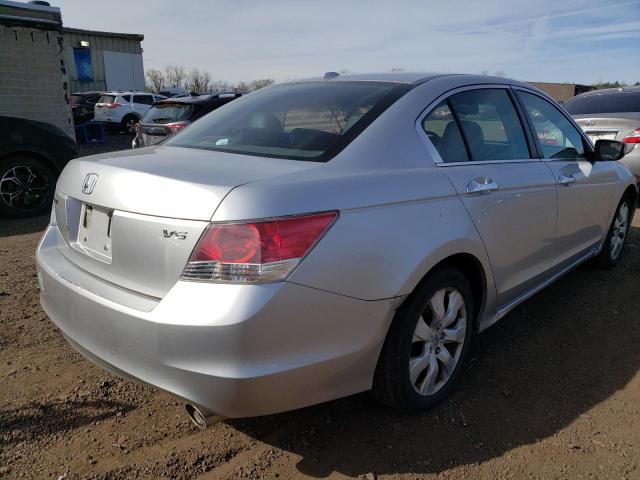 1HGCP36859A025976 - 2009 HONDA ACCORD EXL SILVER photo 3