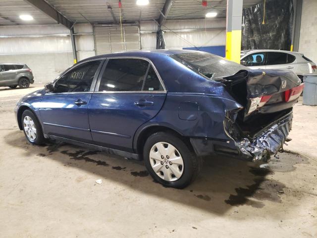 1HGCM56323A003417 - 2003 HONDA ACCORD LX BLUE photo 2