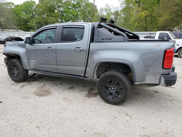 1GCPTEE19J1328453 - 2018 CHEVROLET COLORADO ZR2 GRAY photo 2