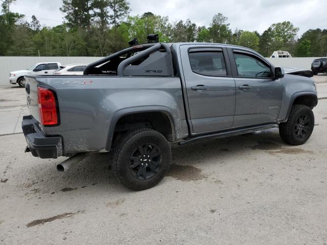 1GCPTEE19J1328453 - 2018 CHEVROLET COLORADO ZR2 GRAY photo 3