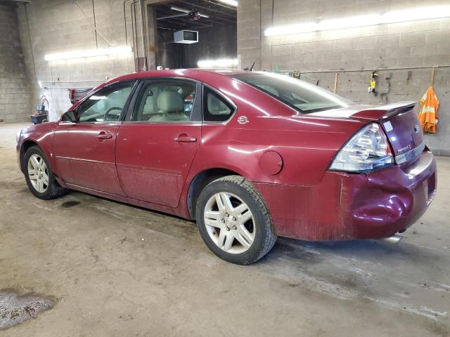 2G1WC581969417104 - 2006 CHEVROLET IMPALA LT RED photo 2