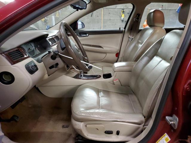 2G1WC581969417104 - 2006 CHEVROLET IMPALA LT RED photo 7