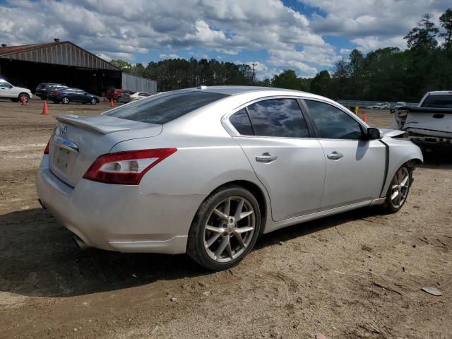 1N4AA5AP3AC811226 - 2010 NISSAN MAXIMA S SILVER photo 3