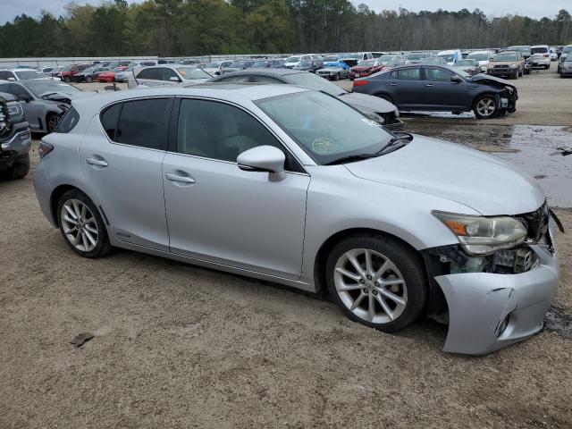 JTHKD5BH3B2021301 - 2011 LEXUS CT 200 SILVER photo 4