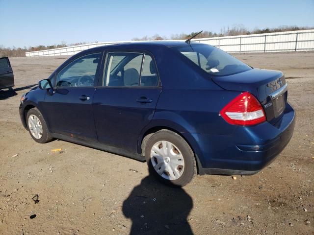 3N1BC1AP8BL412256 - 2011 NISSAN VERSA S BLUE photo 2