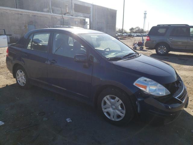 3N1BC1AP8BL412256 - 2011 NISSAN VERSA S BLUE photo 4