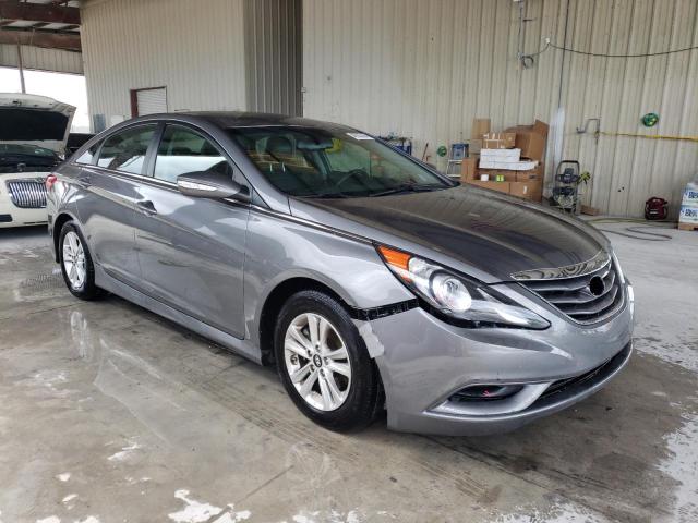 5NPEB4AC1EH925736 - 2014 HYUNDAI SONATA GLS CHARCOAL photo 4