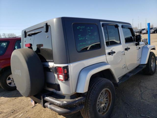 1J4GA59187L157752 - 2007 JEEP WRANGLER SAHARA GRAY photo 3