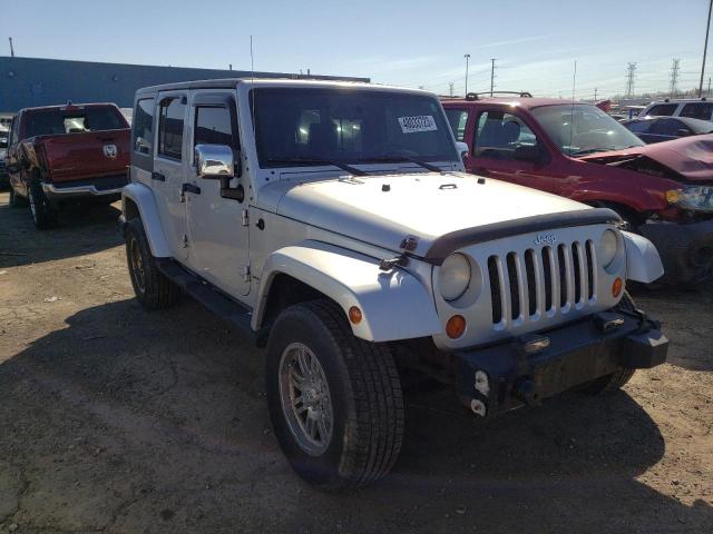 1J4GA59187L157752 - 2007 JEEP WRANGLER SAHARA GRAY photo 4