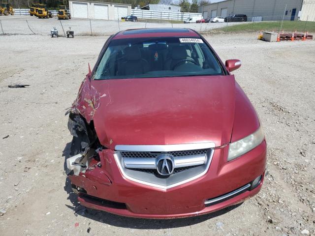 19UUA66287A021890 - 2007 ACURA TL RED photo 5