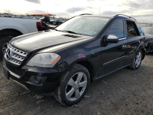 4JGBB8GB1AA609792 - 2010 MERCEDES-BENZ ML 350 4MATIC BLACK photo 1