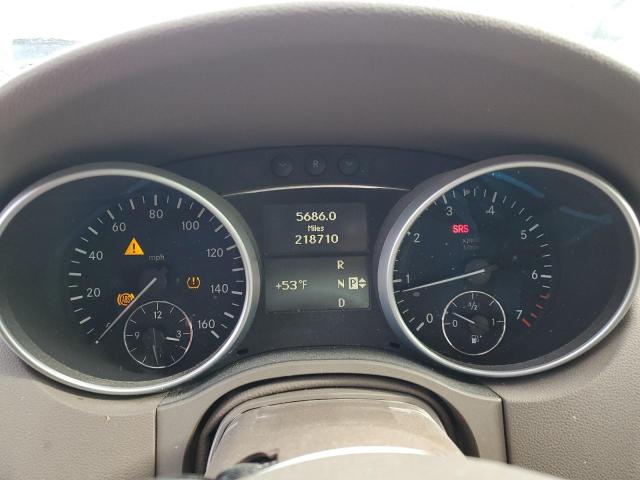 4JGBB8GB1AA609792 - 2010 MERCEDES-BENZ ML 350 4MATIC BLACK photo 9