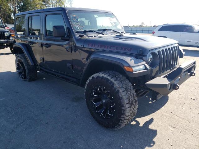 1C4HJXFG5LW202816 - 2020 JEEP WRANGLER RUBICON GRAY photo 4