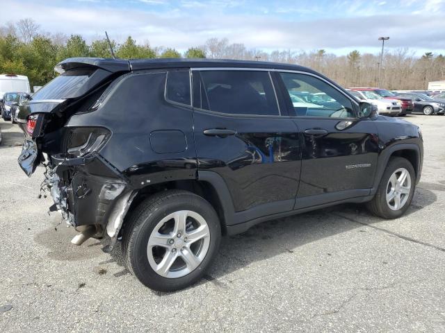 3C4NJDAN6PT547369 - 2023 JEEP COMPASS SPORT BLACK photo 3