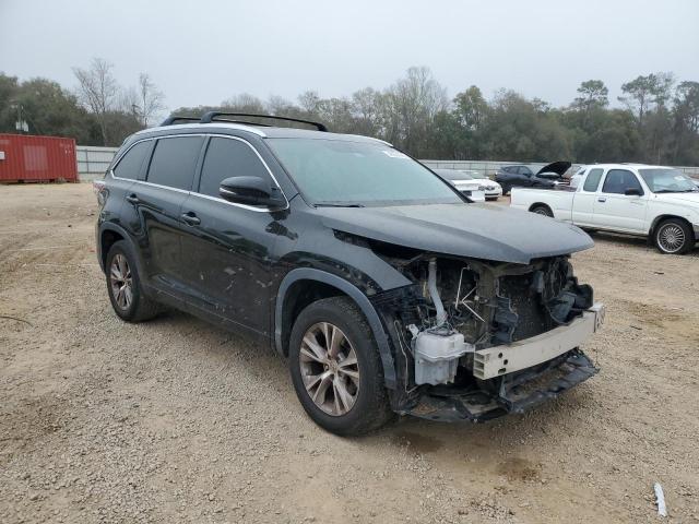 5TDKKRFH0ES024775 - 2014 TOYOTA HIGHLANDER XLE 黑色 照片 4
