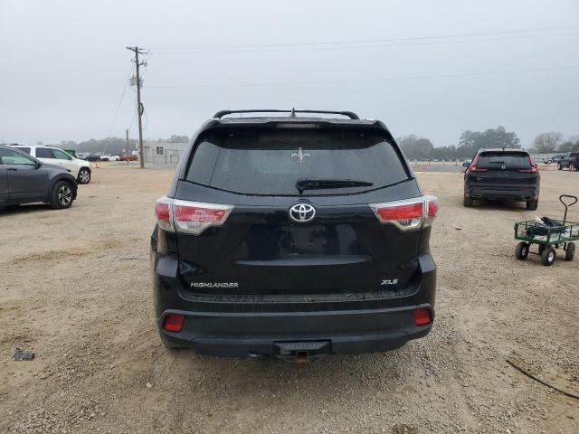 5TDKKRFH0ES024775 - 2014 TOYOTA HIGHLANDER XLE 黑色 照片 6