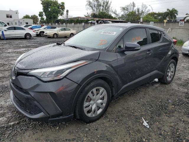 NMTKHMBX7LR112460 - 2020 TOYOTA C-HR XLE GRAY photo 1