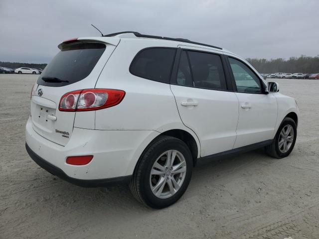 5NMSHDAGXAH345509 - 2010 HYUNDAI SANTA FE SE WHITE photo 3