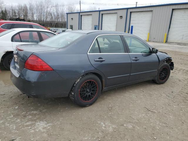 1HGCM56377A024981 - 2007 HONDA ACCORD SE BLUE photo 3