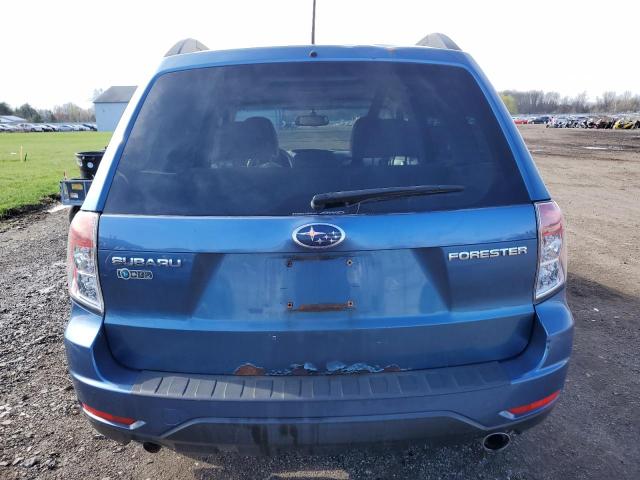 JF2SH63629H719478 - 2009 SUBARU FORESTER 2.5X PREMIUM BLUE photo 6