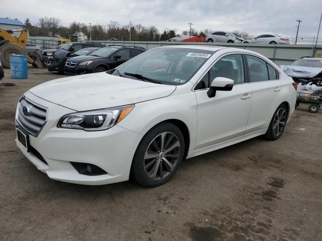 4S3BNAN66F3048784 - 2015 SUBARU LEGACY 2.5I LIMITED WHITE photo 1