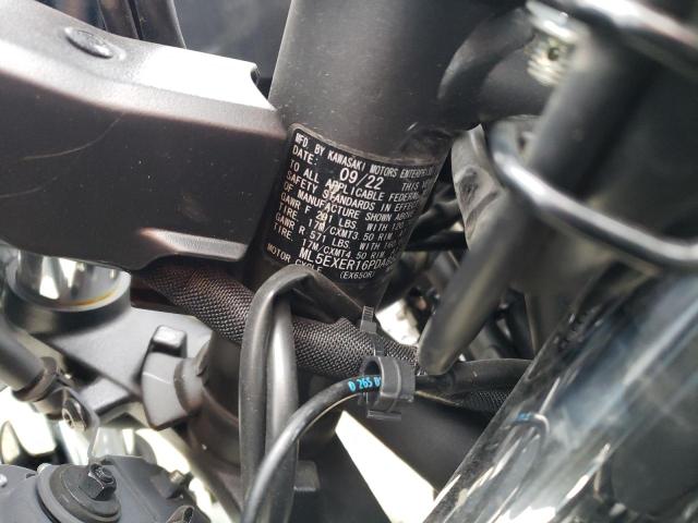 ML5EXER16PDA85310 - 2023 KAWASAKI EX650 R Екі түсті фото 10