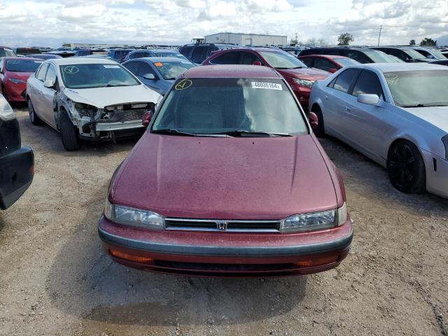 1HGCB9859NA007298 - 1992 HONDA ACCORD LX BURGUNDY photo 5