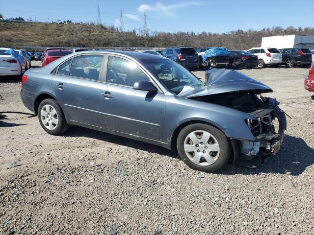 5NPET4AC9AH612795 - 2010 HYUNDAI SONATA GLS BLUE photo 4