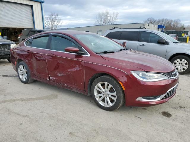 1C3CCCAB4FN635986 - 2015 CHRYSLER 200 LIMITED MAROON photo 4