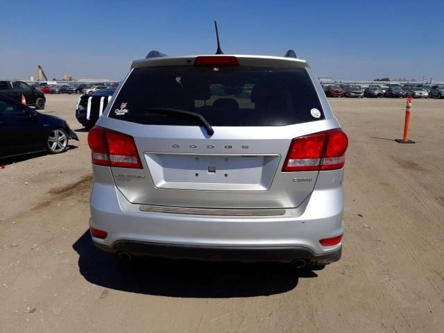 3D4PH3FGXBT570108 - 2011 DODGE JOURNEY CREW SILVER photo 6