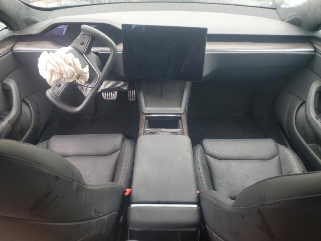 5YJSA1E54NF488362 - 2022 TESLA MODEL S შავი ფოტო 8