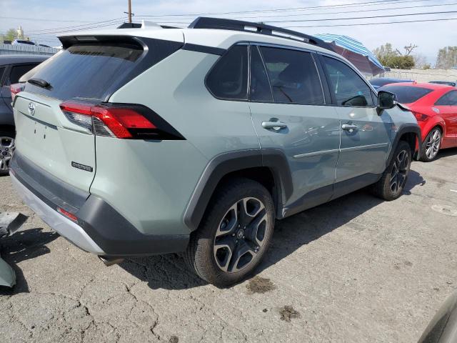 2T3J1RFVXKW017864 - 2019 TOYOTA RAV4 ADVENTURE TEAL photo 3