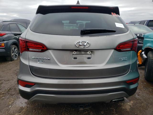 5NMZUDLB8HH033534 - 2017 HYUNDAI SANTA FE S GRAY photo 6