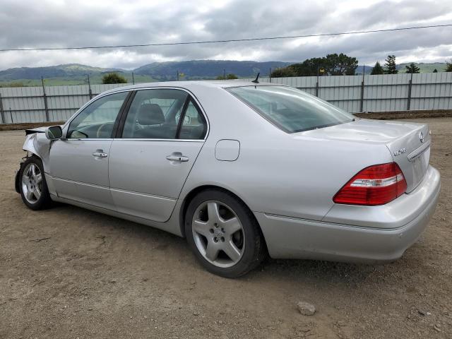 JTHBN36F665029262 - 2006 LEXUS LS 430 SILVER photo 2