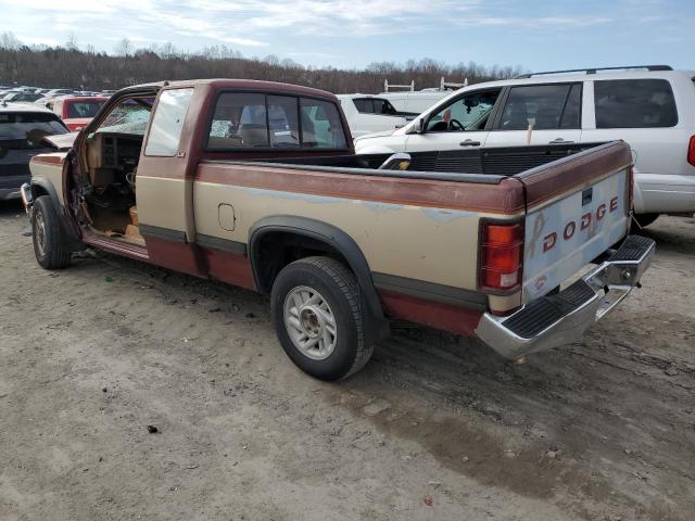 1B7GL23X3NS669479 - 1992 DODGE DAKOTA TWO TONE photo 2