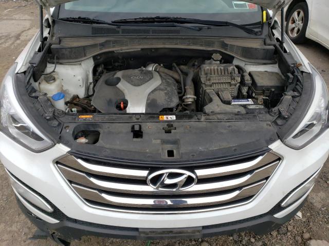 5XYZWDLA2EG135922 - 2014 HYUNDAI SANTA FE S WHITE photo 12