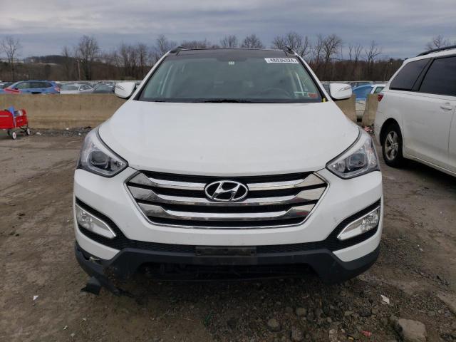 5XYZWDLA2EG135922 - 2014 HYUNDAI SANTA FE S WHITE photo 5