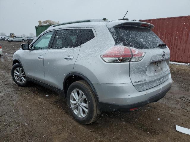 5N1AT2MV6EC783310 - 2014 NISSAN ROGUE S SILVER photo 2