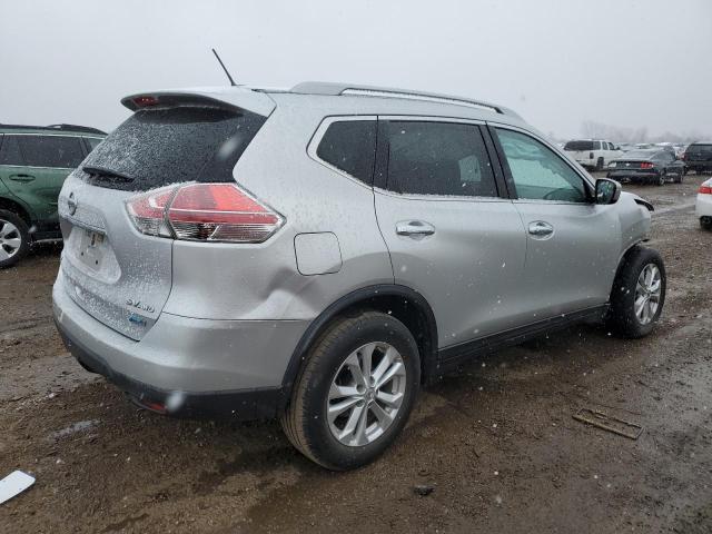 5N1AT2MV6EC783310 - 2014 NISSAN ROGUE S SILVER photo 3