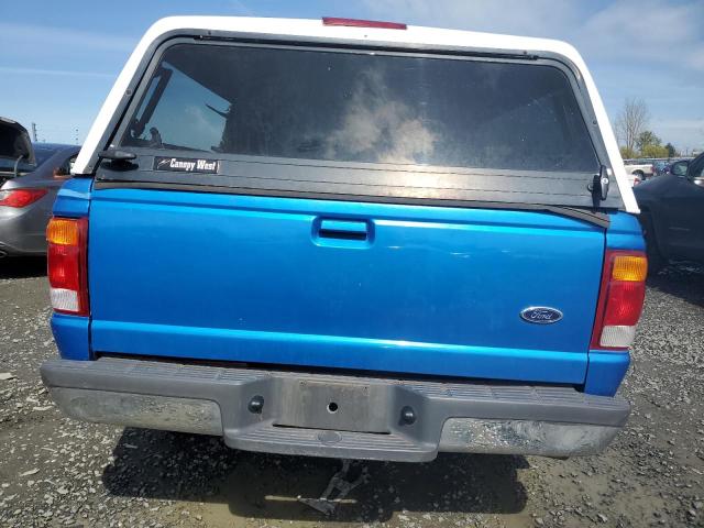 1FTYR14C8WPA95765 - 1998 FORD RANGER SUPER CAB BLUE photo 6