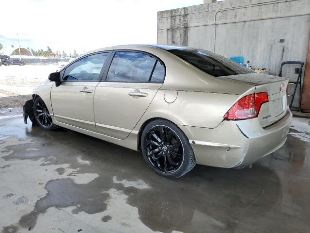 1HGFA16548L077790 - 2008 HONDA CIVIC LX GOLD photo 2