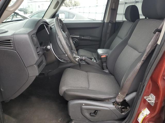 1J8HG48K09C501180 - 2009 JEEP COMMANDER SPORT Rot Foto 7