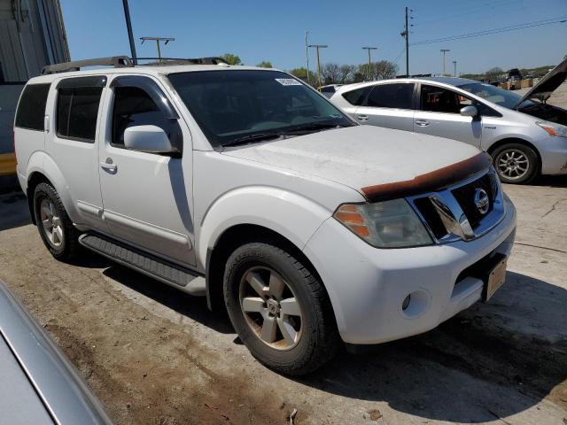 5N1AR18U08C665395 - 2008 NISSAN PATHFINDER S თეთრი ფოტო 4