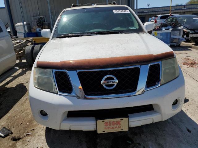 5N1AR18U08C665395 - 2008 NISSAN PATHFINDER S თეთრი ფოტო 5